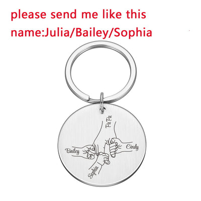 Llavero Personalizado para Papá - Grabado con Nombre - Image 7
