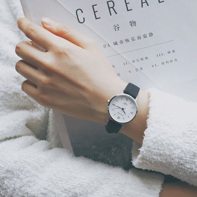 Reloj de Cuarzo Retro Artístico Coreano para Parejas - Image 15