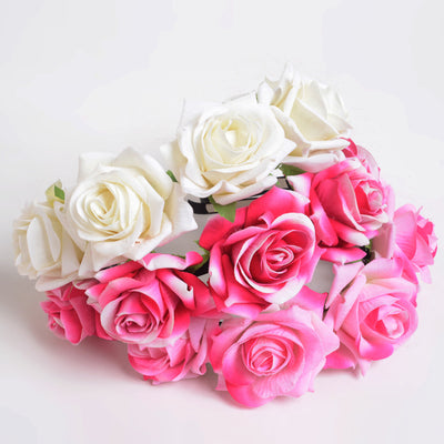 Diadema Corona de Rosas Terciopelo para Sesiones Fotográficas - Image 3