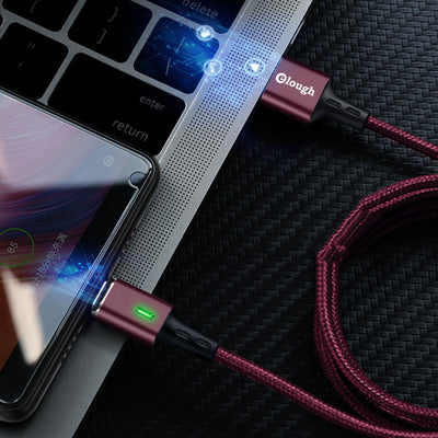Cable Magnético 3 en 1 Trenzado Compatible con Apple - Image 3