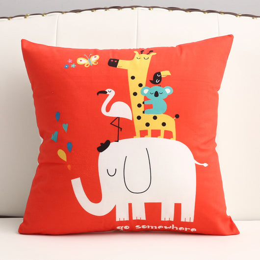 Almohada de Peluche Corto con Diseño de Caricatura - Image 13