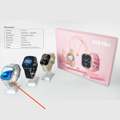 Reloj Inteligente para Mujer con Llamadas Bluetooth, Monitor Cardíaco y Oxígeno - Image 8