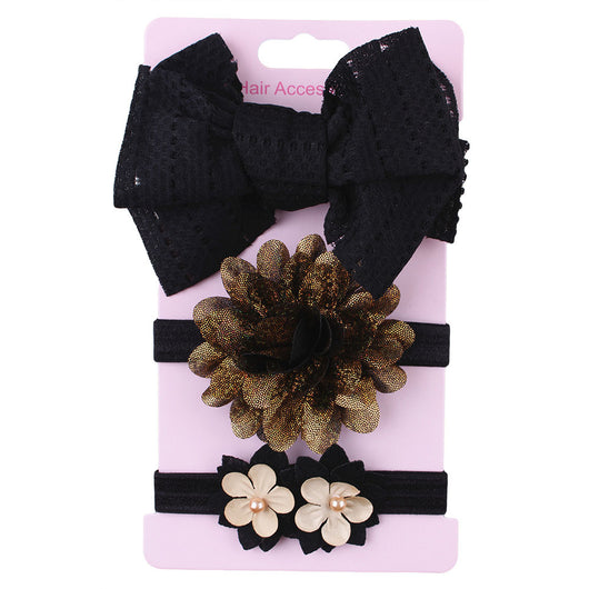 Diadema Floral para Bebé con Moño Decorativo - Image 15
