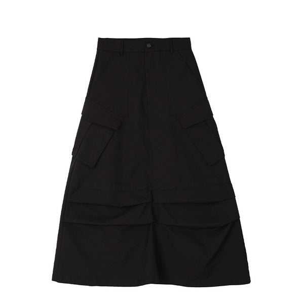 Falda Retro Vintage de Cintura Alta para Trabajo y Casual - Image 7
