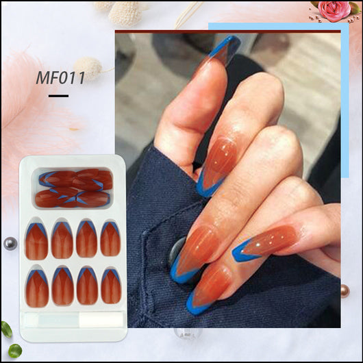 Stickers de Uñas Reutilizables con Diseño Red Net - Image 11