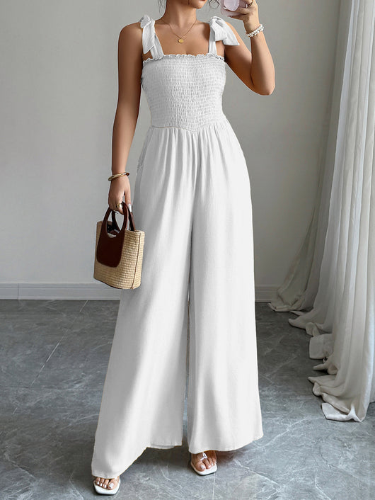 Jumpsuit Elegante de Cintura Alta con Pantalón Ancho - Image 16