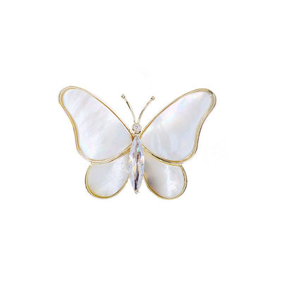 Broche Mariposa Circón Fritilaria - Temperamento Elegante - Image 14