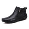 Botas Británicas Negras de Caña Media