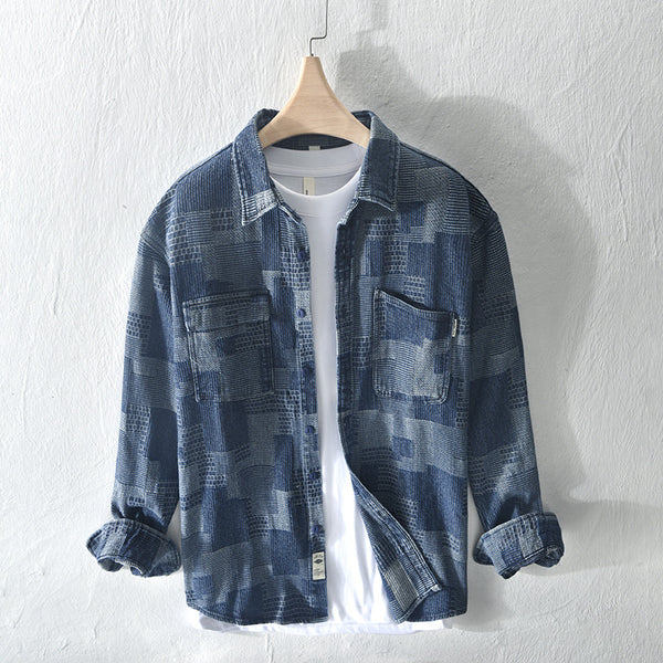 Camisa Suelta Casual para Hombre - Estilo Relajado y Versátil