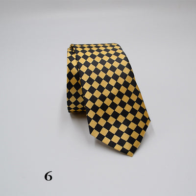 Corbata Estampada Casual para Hombre - 5 cm Ancho Reducido - Image 7
