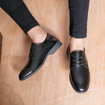 Zapatos de Cuero Elegantes para Hombre - Estilo Británico Formal - Image 2