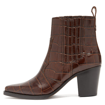 Botas Grandes de Mujer con Estampado de Piedra - Image 5