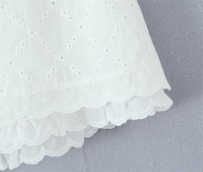 Conjunto de Blusa sin Mangas Bordada y Culotte de Algodón - Image 12