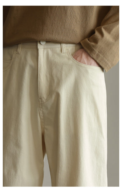 Pantalón Cropped Recto de Mezclilla Elástica - Image 17