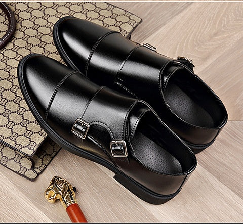 Zapatos de Cuero para Hombre con Suela Suave - Diseño Versátil y Cómodo - Image 12