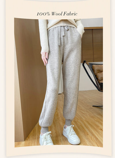 Pantalón de Punto Abrigado Ajustado Otoño-Invierno - Image 17