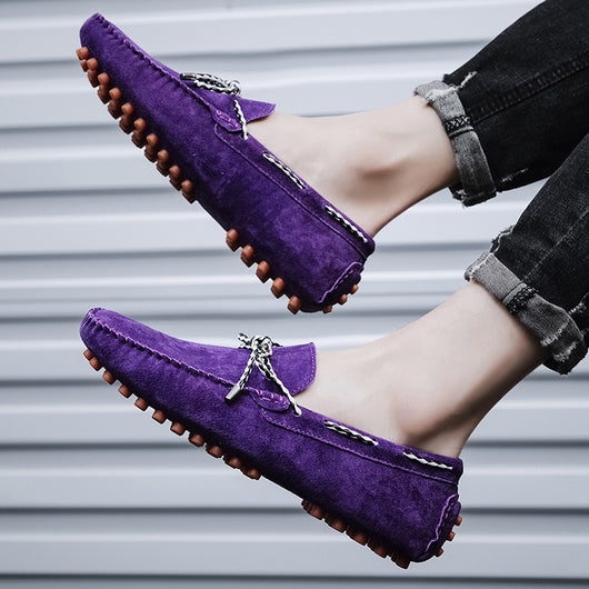 Zapatos Casuales para Hombre con Detalle de Moño - Estilo Moderno y Personalidad