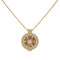 Heavy Industry Ancient Chinese Compass Necklace DY191113SGNA 925 Plateado