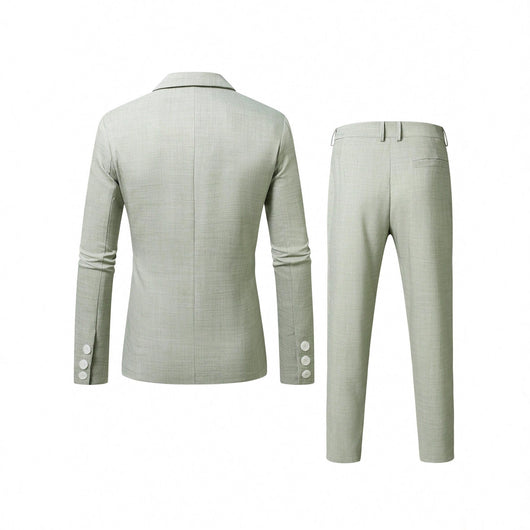 Conjunto de Traje Ejecutivo Clásico para Hombre - Image 4