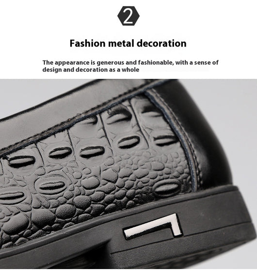 Zapatos Casuales de Cuero Genuino Transpirables para Hombre - Image 13