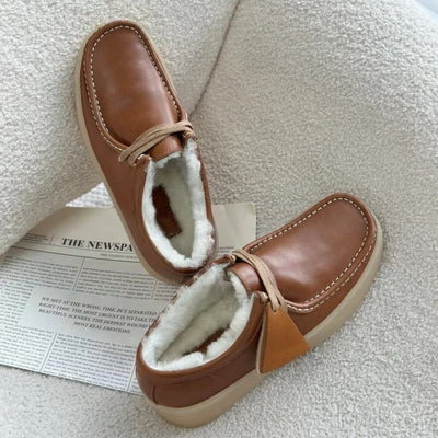 Zapatos Oxford Plataforma Retro de Cuero Genuino - Estilo Británico Casual - Image 12