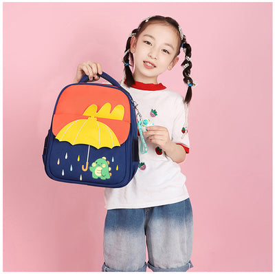 Mochila Escolar Infantil de Contraste para Clases de Preescolar e Intermedio - Image 8