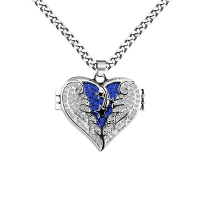 Collar con Alas y Foto Personalizable en Color - Image 3