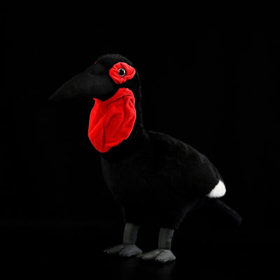 Peluche Pájaro Secretario Rojo - Juguete Realista de Ave Terrestre - Image 13