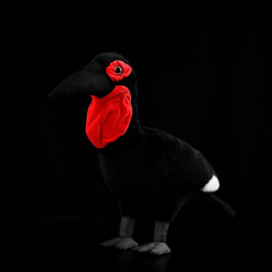 Peluche Pájaro Secretario Rojo - Juguete Realista de Ave Terrestre - Image 13