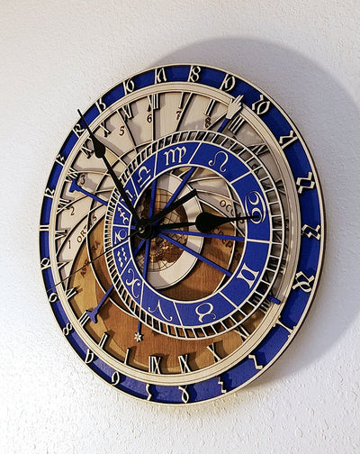 Reloj de Pared Constelaciones - Arte Zodiacal Moderno