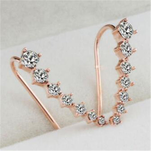 Set de 7 Aretes de Diamantes de Imitación - Image 34