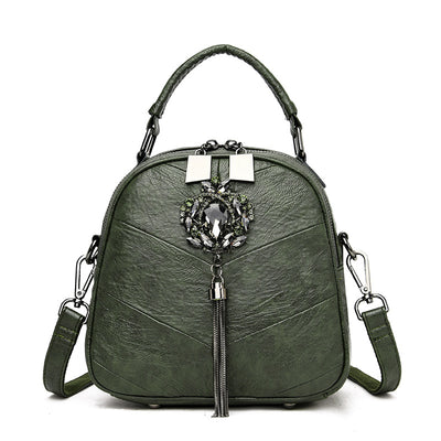 Bolso Bandolera Mujer Diamantes Brillantes Portátil Elegante - Image 4