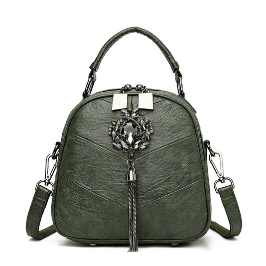 Bolso Bandolera Mujer Diamantes Brillantes Portátil Elegante - Image 4
