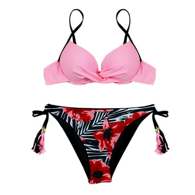Bikini Deportivo con Estampado Digital de Dos Piezas - Image 5