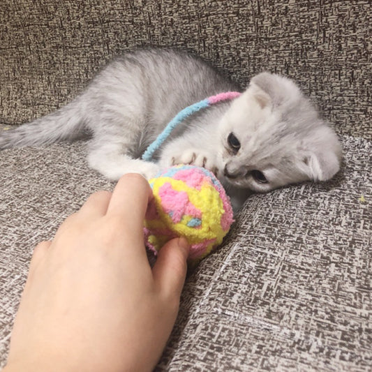 Juguete Interactivo para Gatos - Vara con Bola de Estambre - Image 2