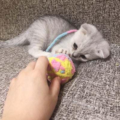 Juguete Interactivo para Gatos - Vara con Bola de Estambre - Image 2