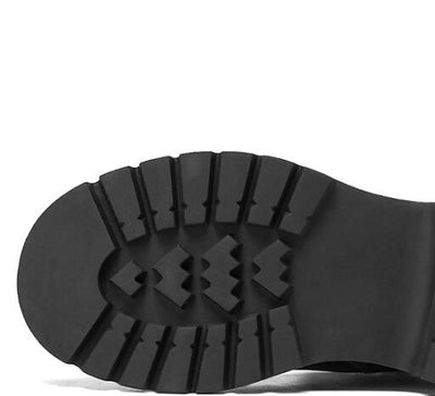 Botas Martin de Cuero Genuino Estilo Británico con Suela Gruesa para Mujer - Image 16