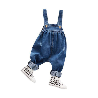 Pantalones de Mezclilla con Tirantes para Niños y Niñas - Image 22