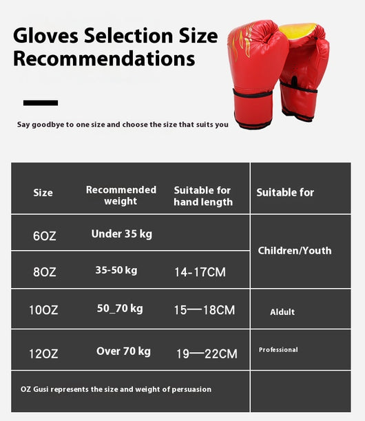 Guantes de Boxeo Profesionales Set Sanda Entrenamiento - Image 10