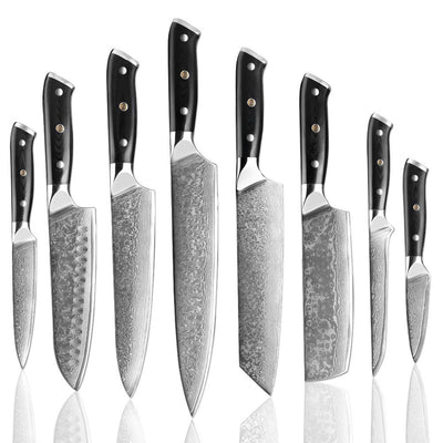 Cuchillo Chef Damasco Acero Inoxidable Estilo Occidental - Image 20