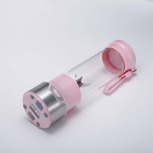 Vaso Portátil para Jugos y Licuados de Vidrio - Image 5