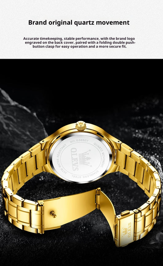 Reloj de Cuarzo para Hombre con Diseño Tridimensional Versátil - Image 10