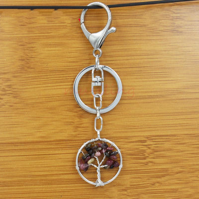 Llavero Árbol de la Vida Cuadrado Multicolor - Image 16