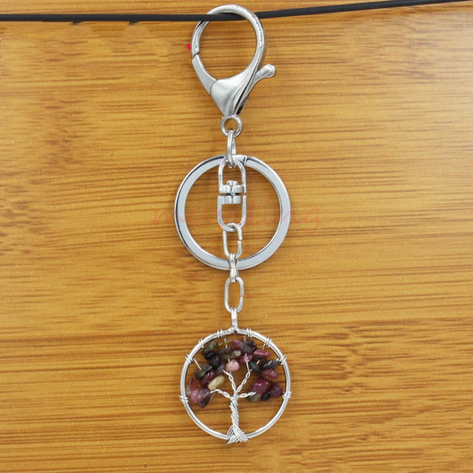 Llavero Árbol de la Vida Cuadrado Multicolor - Image 16