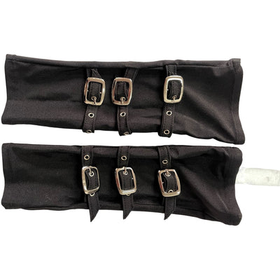 Guantes Punk Kunoichi Dedos Libres Negro Intenso - Image 5