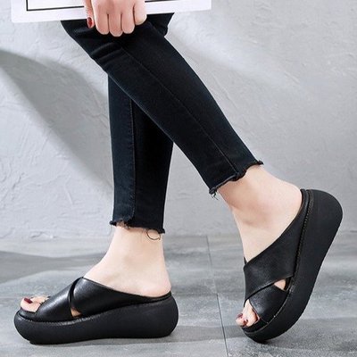 Sandalias Plataforma Mujer Talla Grande - Cuña Cómoda Punta Abierta