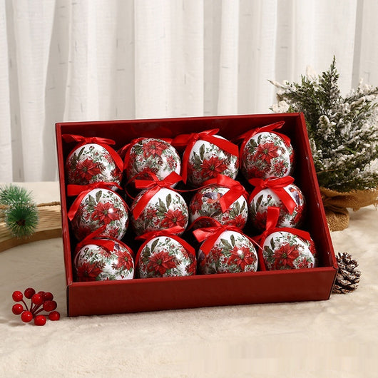 Bola Navideña de Impresión Exquisita - Adorno para Árbol de Navidad - Image 10