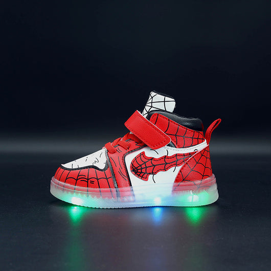 Tenis LED Deportivos de Cuero para Niños con Luces Integradas - Image 12
