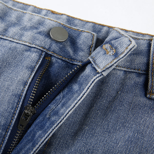 Pantalones Vaqueros Rectos Clásicos