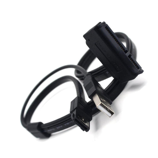 Cable Dual 2 en 1 para Disco Duro: Datos y Alimentación 22 Pines - Image 2